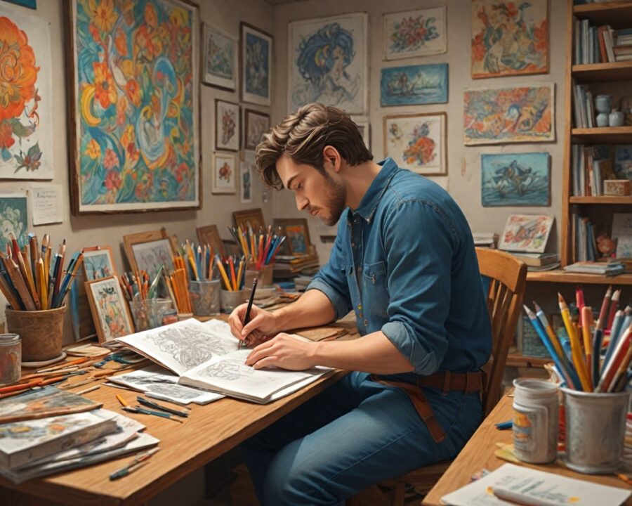 Como o renascimento das ilustrações manuais está transformando um mundo cada vez mais digital