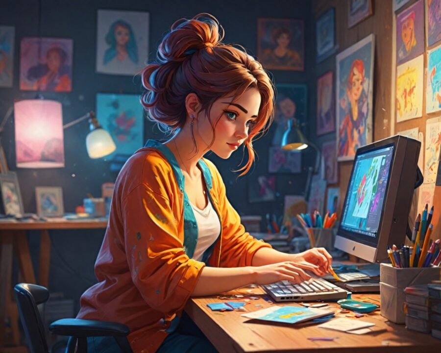 Como a arte digital está redefinindo conceitos tradicionais de criatividade