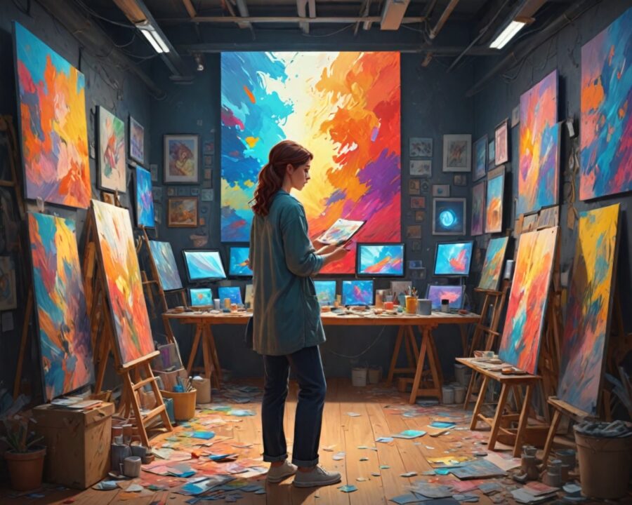 Como a conexão entre arte e tecnologia está moldando novos estilos visuais
