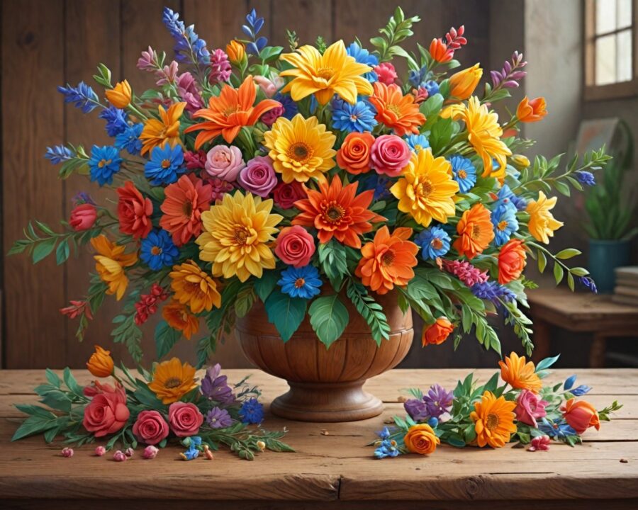 como criar arranjos incríveis para decorar sua casa