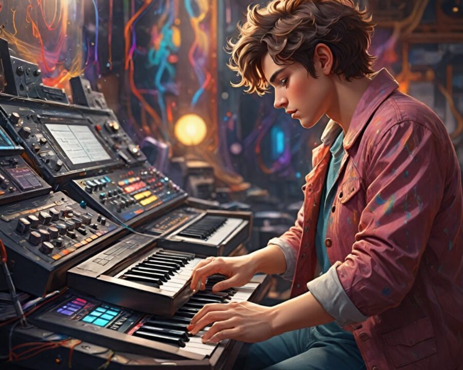 O que é um sintetizador e como ele transforma a música