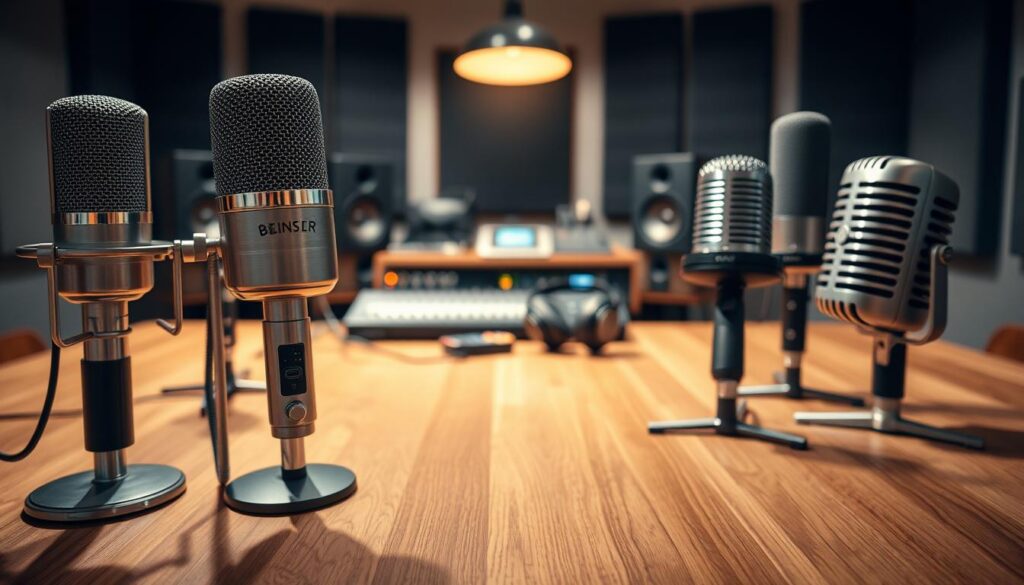 Microfones de alta fidelidade