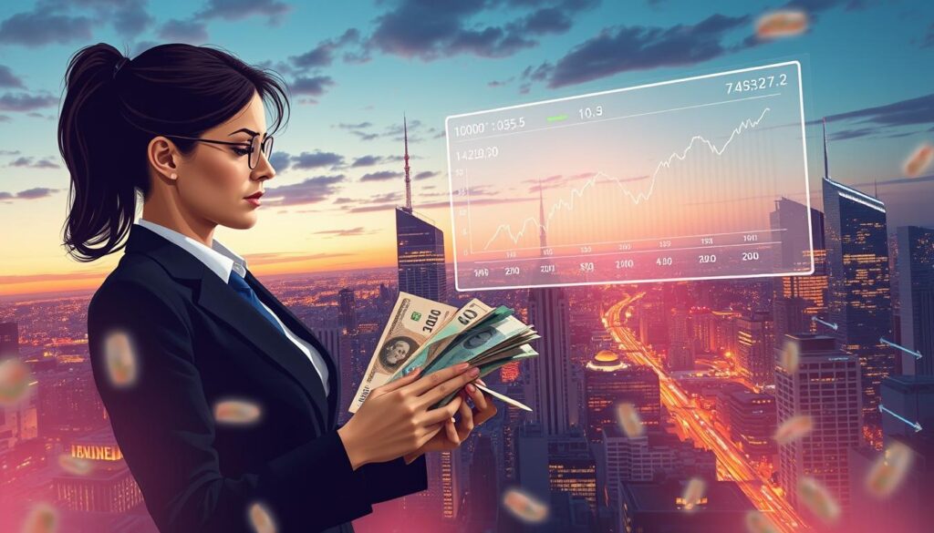 flutuações cambiais