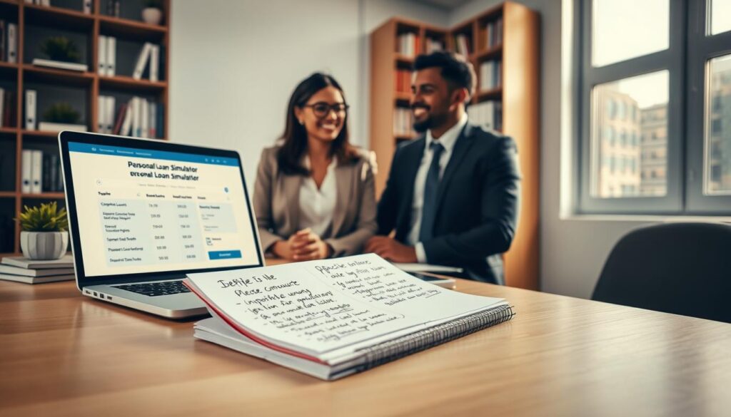simulador de empréstimo pessoal