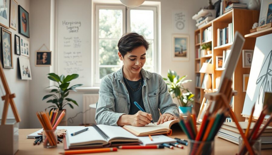 Como desenvolver a criatividade mesmo sem talento artístico