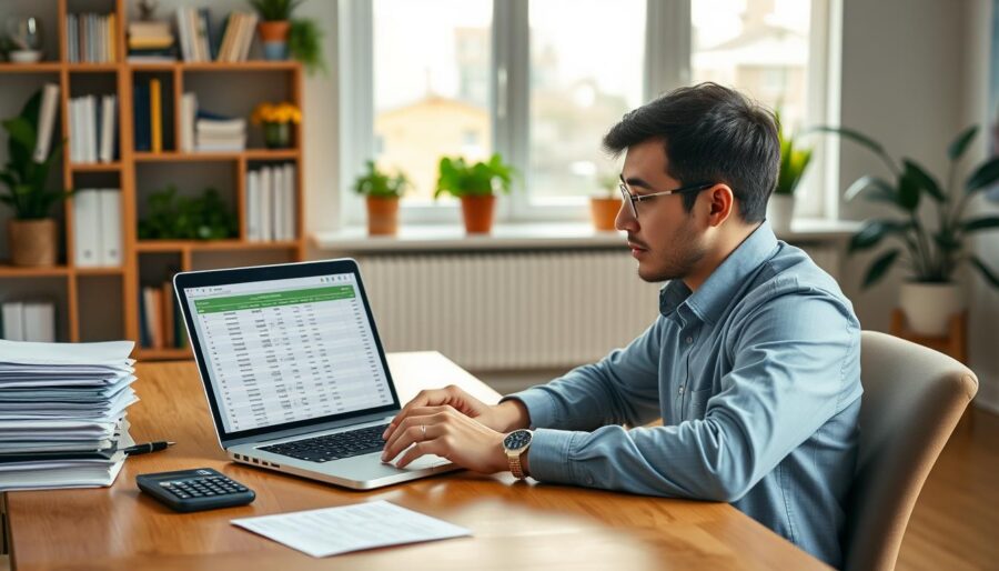 como usar planilha de controle financeiro pessoal de forma eficiente