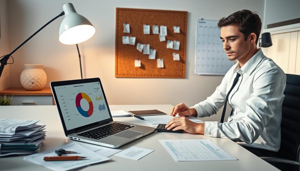 controle financeiro mensal