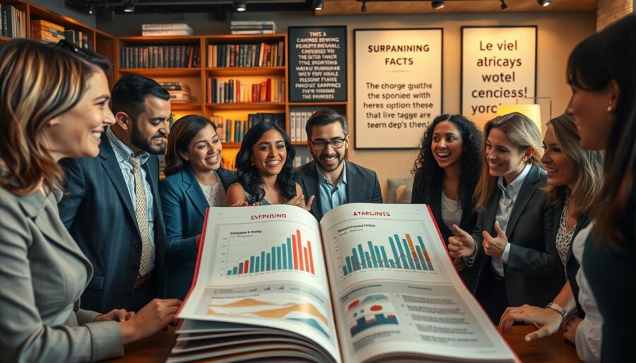 Narrativas envolventes baseadas em fatos surpreendentes hoje