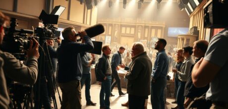curiosidades de bastidores de grandes produções de cinema e TV