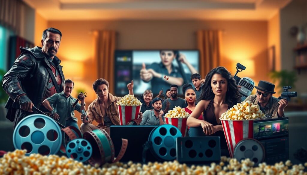 filmes e séries mais comentados