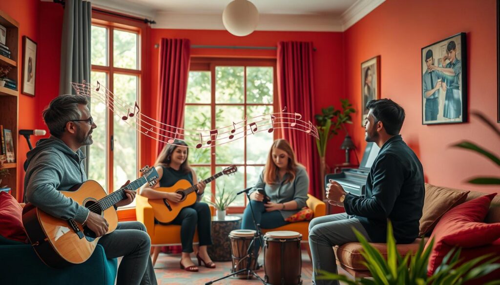 benefícios da música para o bem-estar