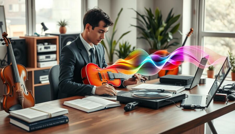como diferentes estilos musicais afetam a produtividade e o foco