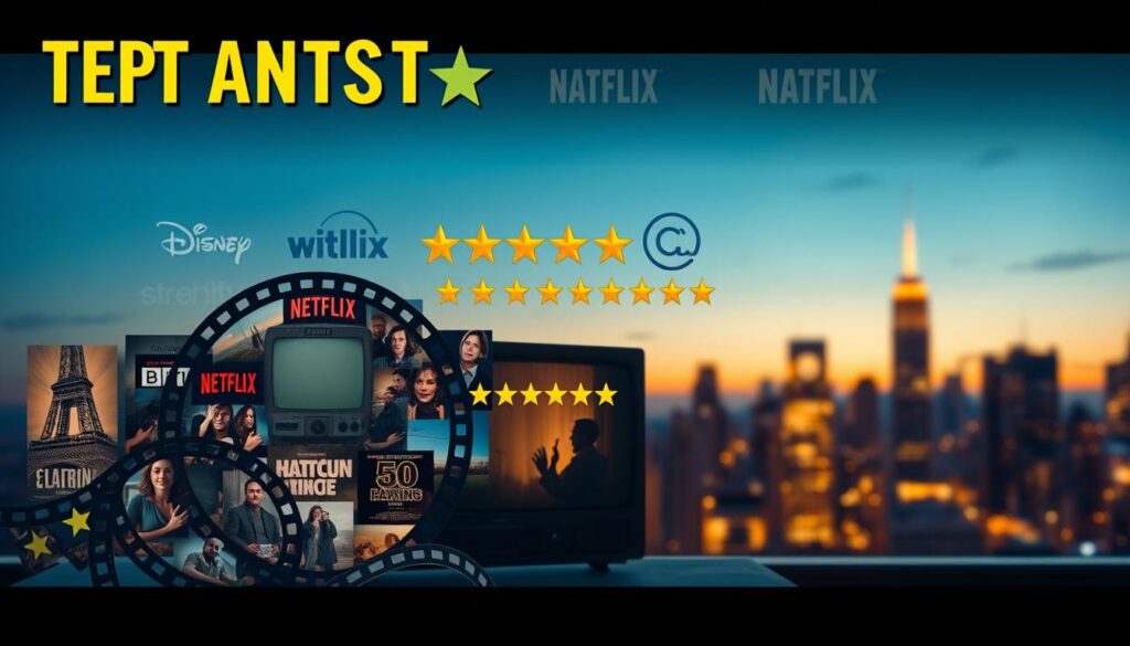 Ranking de filmes e séries mais bem avaliados