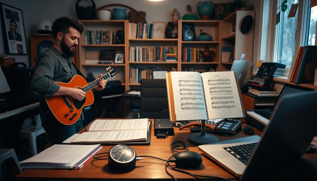 exercícios musicais caseiros