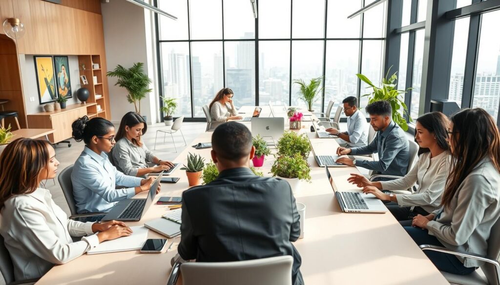 mudanças culturais e impacto na sociedade no trabalho híbrido