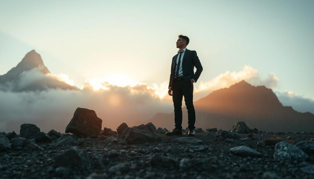 resiliência e perseverança para conquistar objetivos