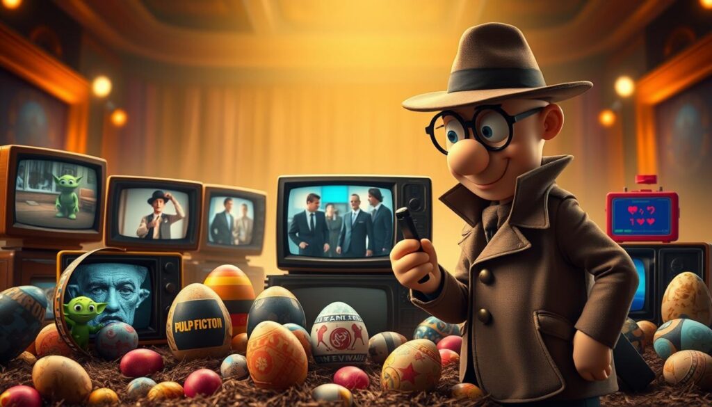 easter eggs em filmes e séries